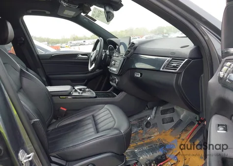 2017 Mercedes-Benz Gls 450 4Matic z USA, uszkodzony, nr VIN 4JGDF6EE6HA847081